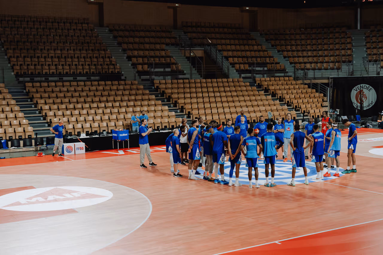 Préparation EuroBasket : c’est le jour 1