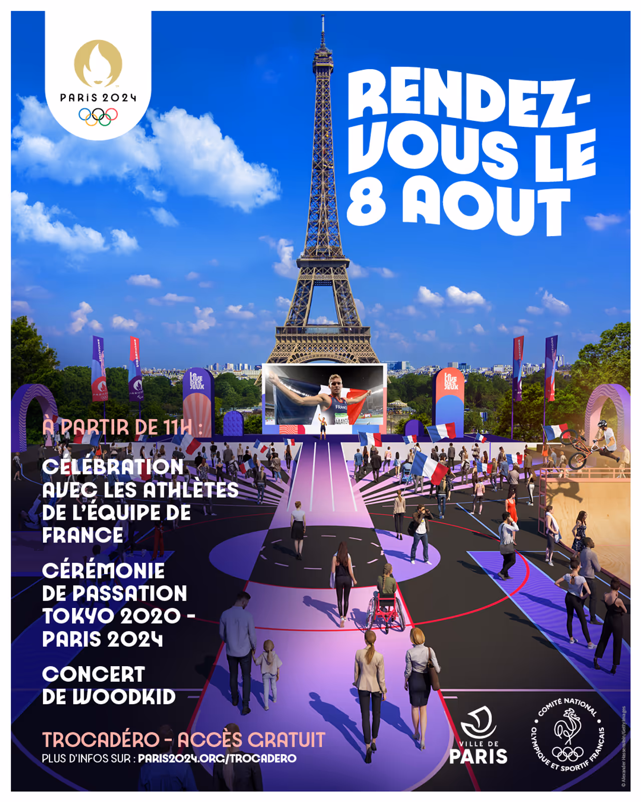 Les Jeux Olympiques arrivent à Paris !