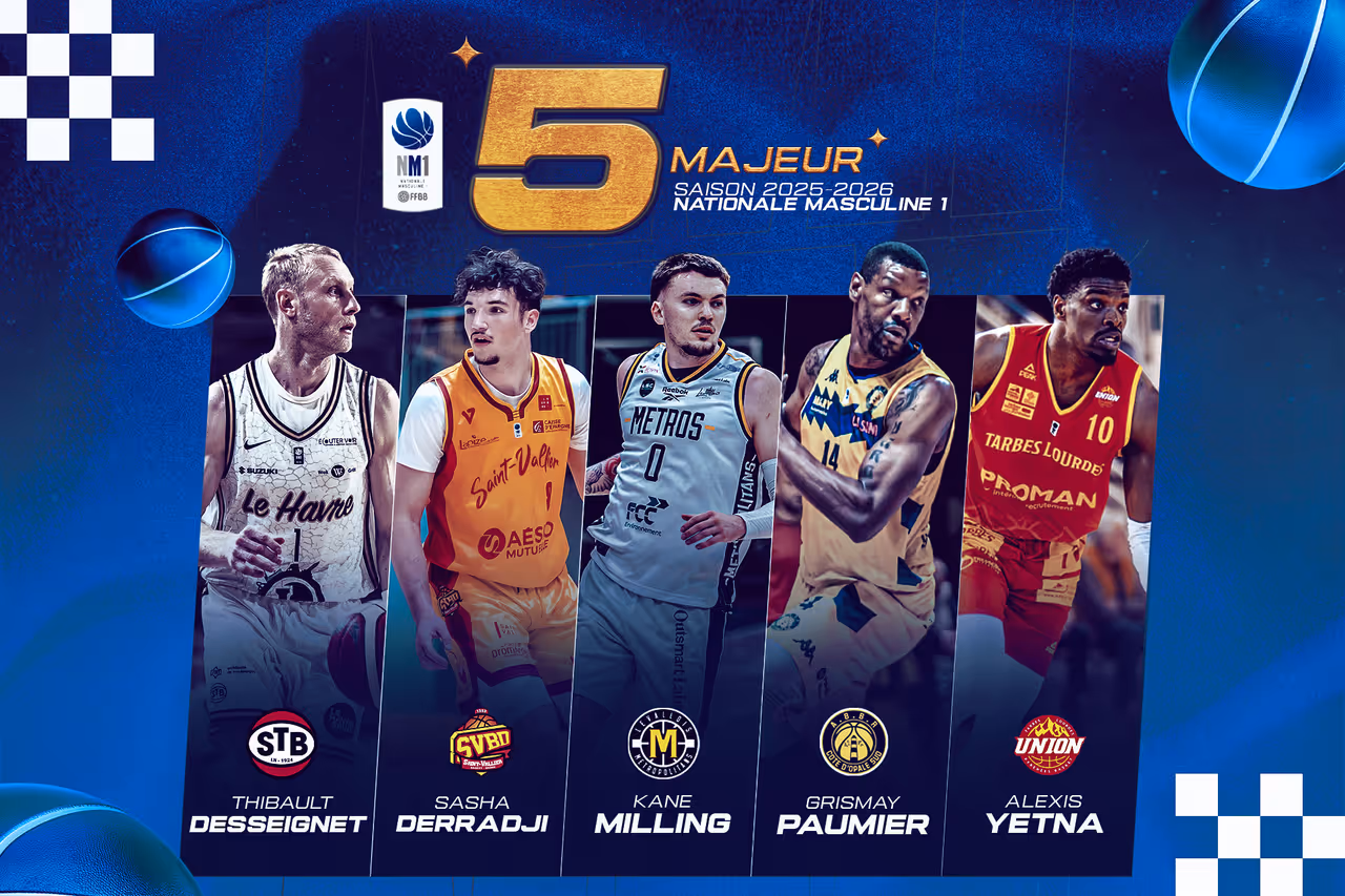 Le palmarès des trophées NM1 2026 dévoilé