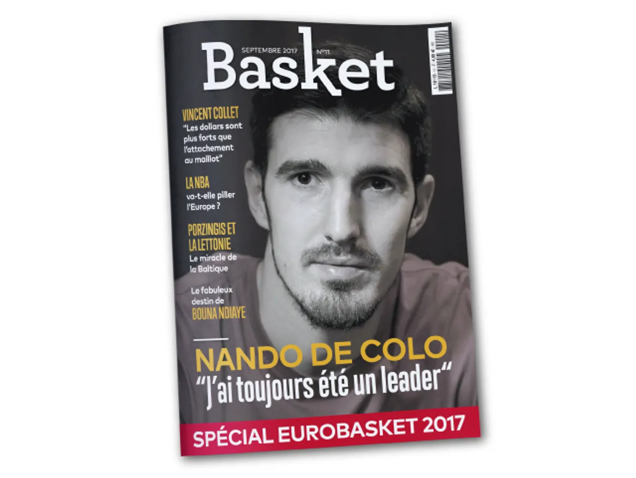 De Colo fait la couv de Basket Le Mag