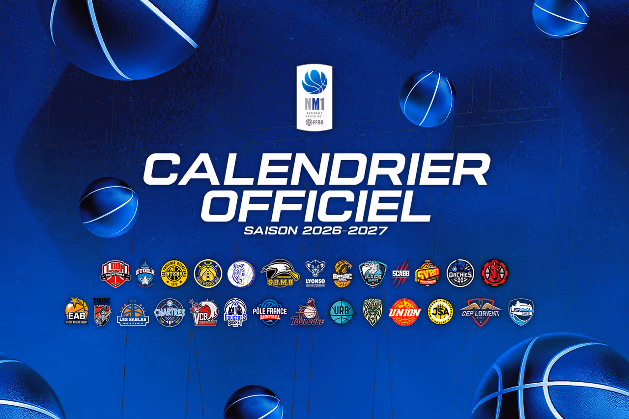 Le calendrier NM1 2026-2027 a été dévoilé