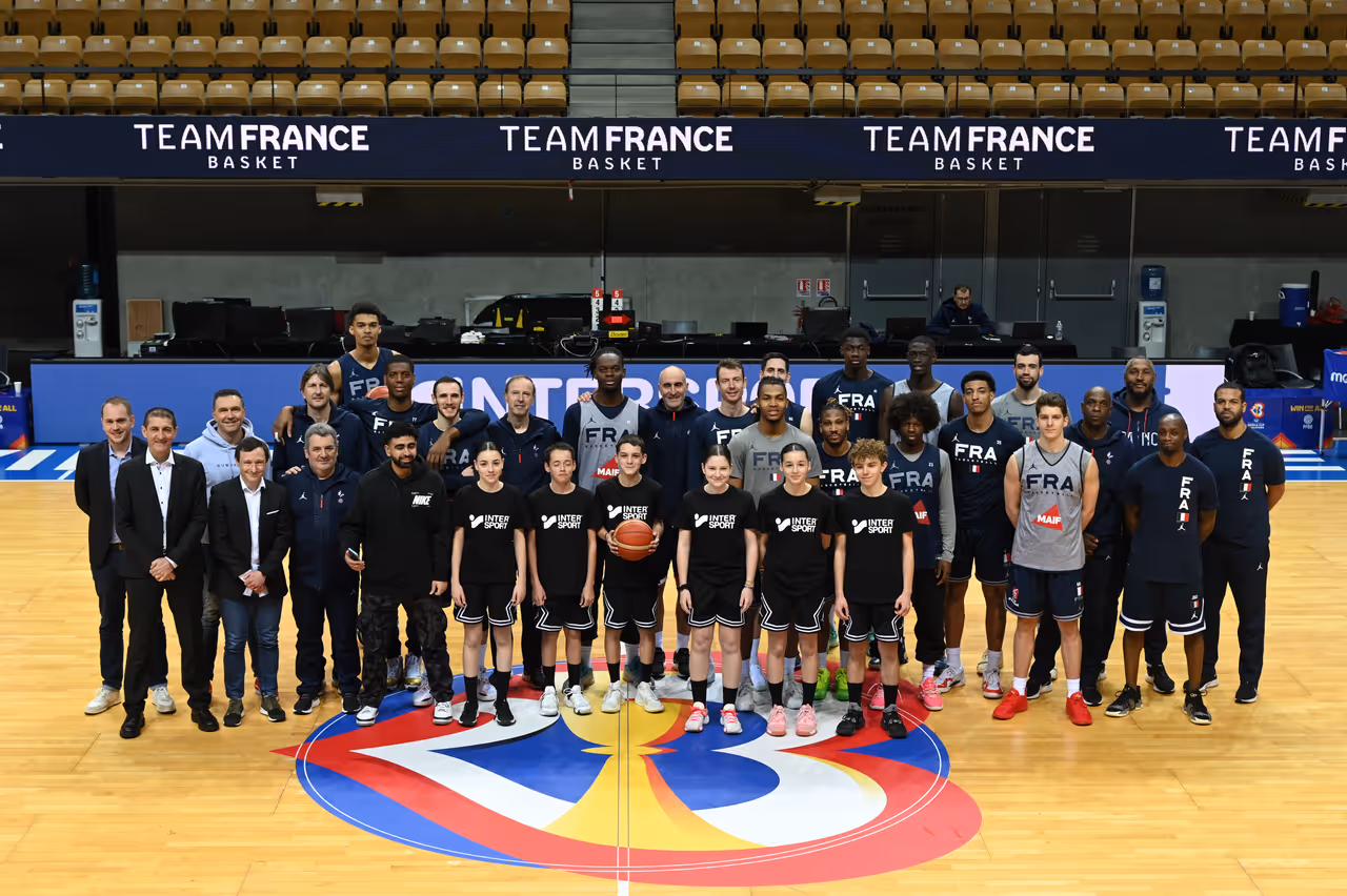 Intersport nouveau distributeur officiel de la FFBB jusqu'en 2025