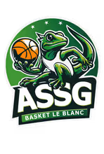 logo ASSG LE BLANC