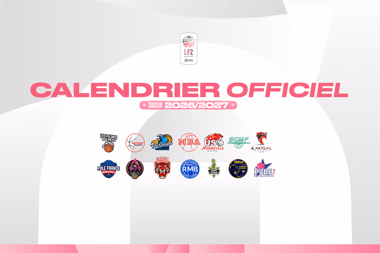 Le calendrier LF2 2026-2027 est connu