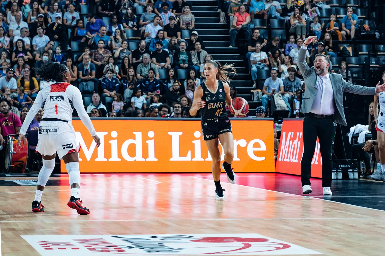 Lattes Montpellier à la fête à la Sud de France Arena