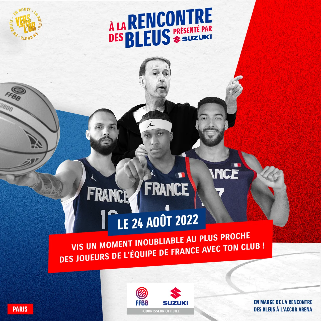 Suzuki France Automobiles vous emmène à la rencontre des Bleus