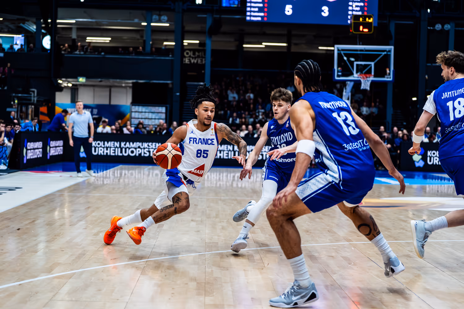 Finlande-France : à quelques minutes près
