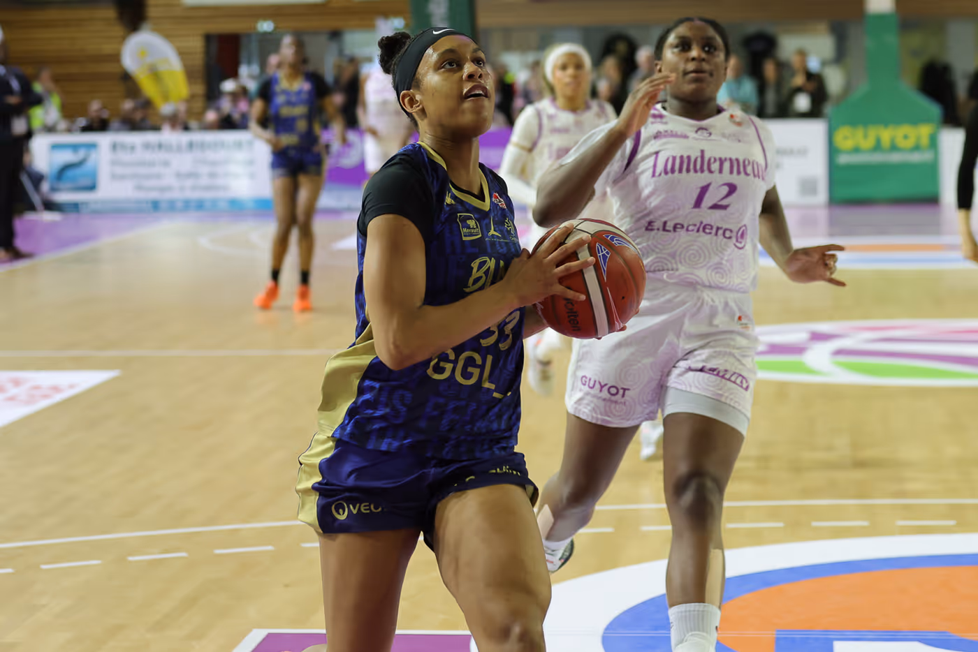 Lfb 2025 2026 J9 Landerneau Lattes Montpellier Nell Angloma