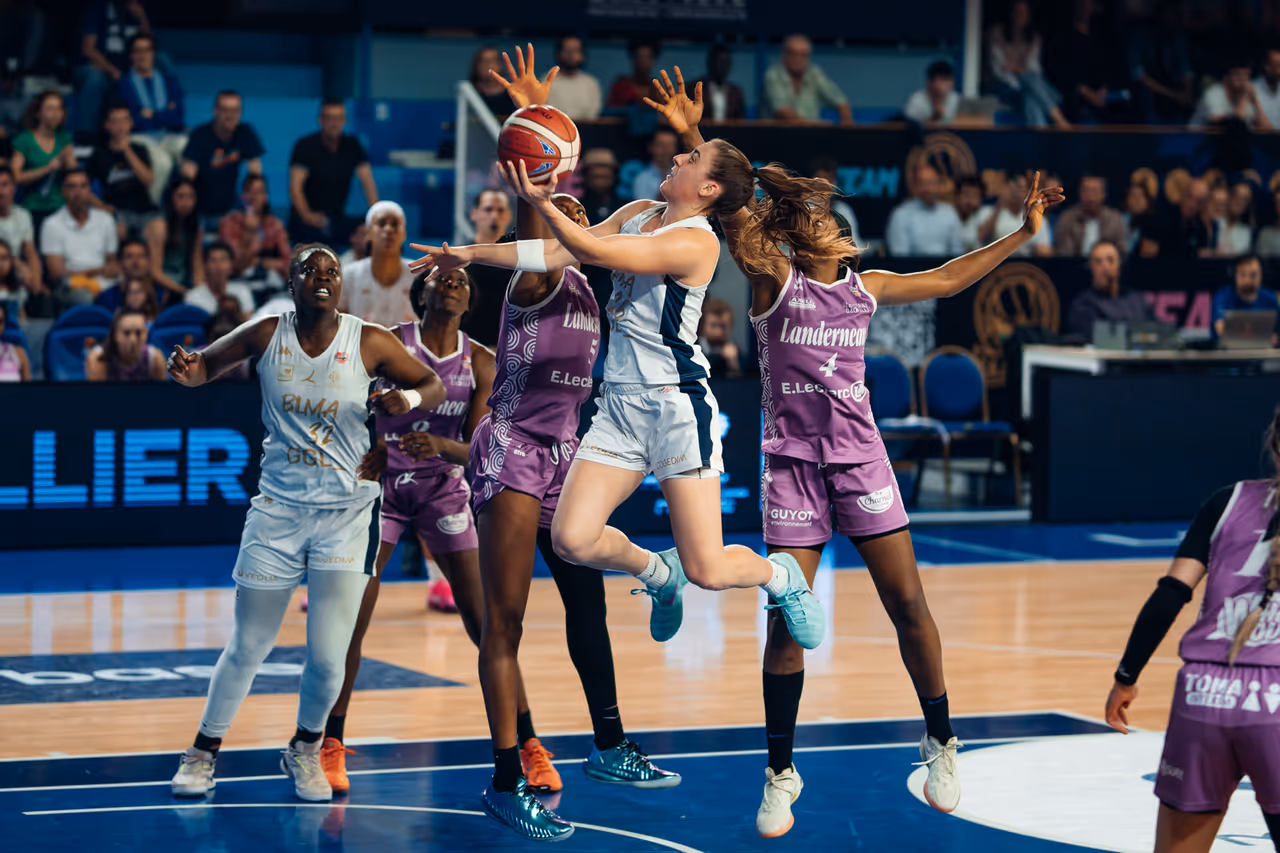 Lattes Montpellier et Basket Landes marquent les premiers points