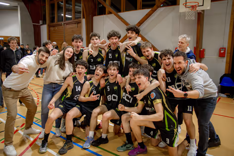 Les U18 de la CTC Basket Centre Isère s'invitent à la fête
