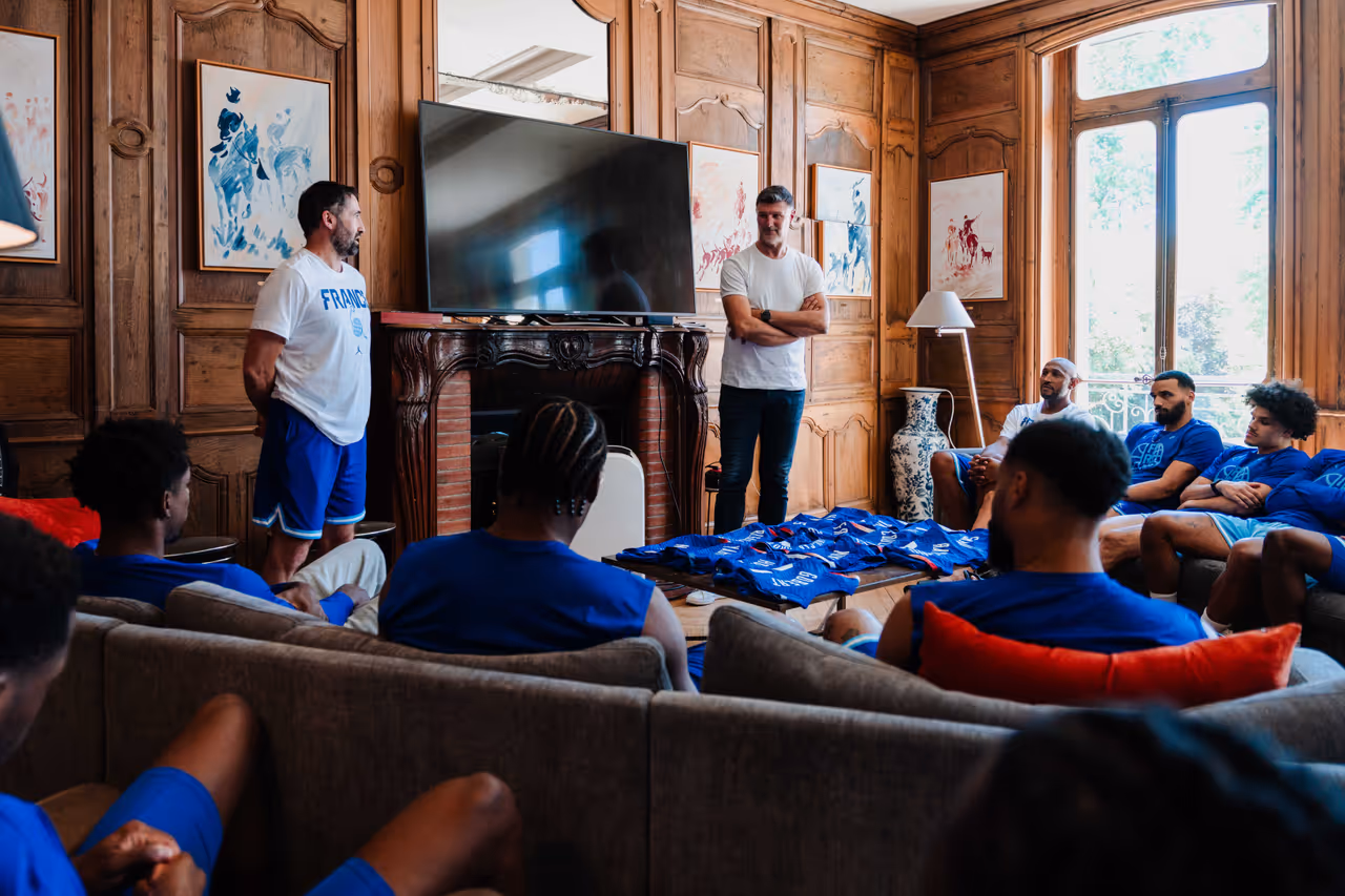 Le maillot bleu de génération en génération